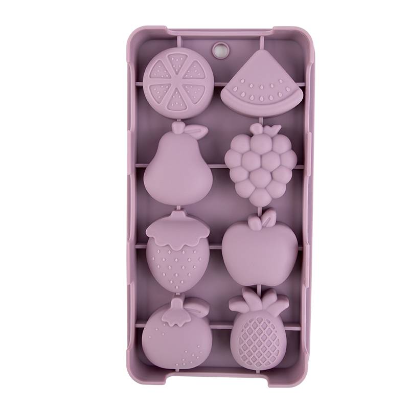Fruit‑Shaped Silicone Ice Cube Tray BPA‑Free Ice Mold