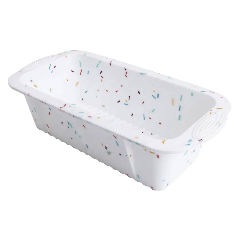 Customizable Mini Reusable Silicone Bread Cake Cooking Pan Baking Mold Loaf Pan